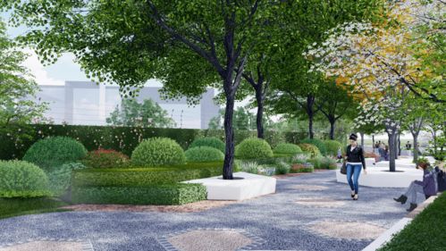 奉賢德豐路上又一座社區公園即將啟動建設 預計10月完工