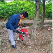 【汽油動力手提沖擊鏟式挖樹機 綠化園林建設樹木移栽斷根機圖片】汽油動力手提沖擊鏟式挖樹機 綠化園林建設樹木移栽斷根機