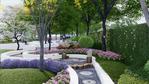 奉賢德豐路上又一座社區公園即將啟動建設 預計10月完工