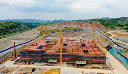 義龍新區人民醫院工程建設穩步推進中