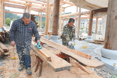 建設仿古文化禮堂